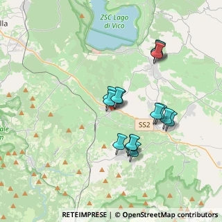 Mappa Località Acquaforte, 01012 Capranica VT, Italia (3.348)