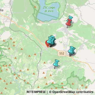 Mappa Località Acquaforte, 01012 Capranica VT, Italia (2.68167)