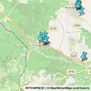 Mappa Via degli Anguillara, 01012 Capranica VT, Italia (2.99563)