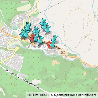 Mappa Via degli Anguillara, 01012 Capranica VT, Italia (0.462)