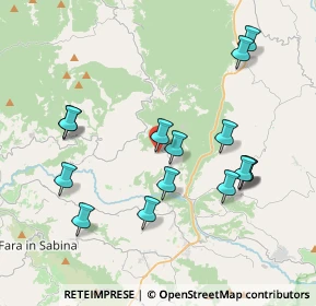 Mappa Via del Mattatoio, 02030 Casaprota RI, Italia (4.192)