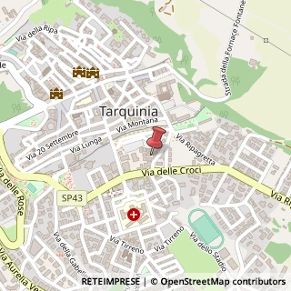 Mappa Via Sauro Nazario, 9, 01016 Tarquinia, Viterbo (Lazio)