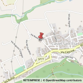 Mappa Via Riovicano, 33, 01030 Castel Sant'Elia, Viterbo (Lazio)