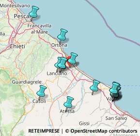 Mappa Via Cesare Battisti, 66020 Rocca San Giovanni CH, Italia (18.46824)