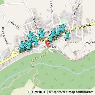 Mappa Via Sant' Elia, 01030 Castel Sant'Elia VT, Italia (0.2)