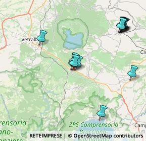 Mappa Via Padre Luigi Maria Monti, 01012 Capranica VT, Italia (9.32857)