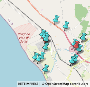 Mappa Via dei Tarquiniensi, 01016 Tarquinia VT, Italia (2.1381)