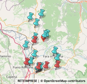 Mappa Via Ferruti, 02034 Montopoli di Sabina RI, Italia (8.4525)