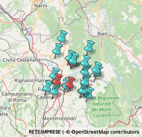 Mappa Via Ferruti, 02034 Montopoli di Sabina RI, Italia (10.3415)