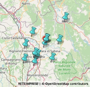 Mappa Via Ferruti, 02034 Montopoli di Sabina RI, Italia (11.91231)