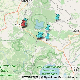 Mappa Via XX Settembre, 01012 Capranica VT, Italia (6.15091)