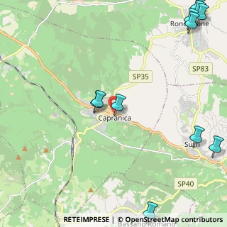 Mappa Via XX Settembre, 01012 Capranica VT, Italia (3.41)