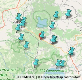 Mappa Via Eugenio Azimonti, 01012 Capranica VT, Italia (9.473)