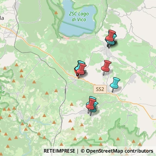 Mappa Via Monti Padre Luigi Maria, 01012 Capranica VT, Italia (3.408)