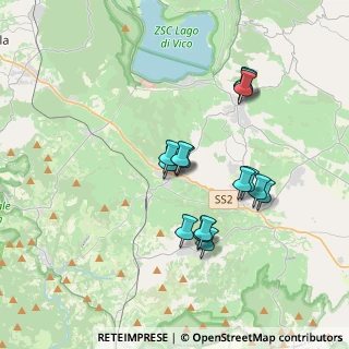 Mappa Via Monti Padre Luigi Maria, 01012 Capranica VT, Italia (3.32133)