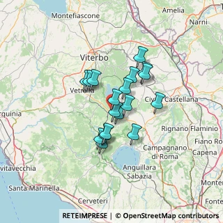 Mappa Via Monti Padre Luigi Maria, 01012 Capranica VT, Italia (9.855)