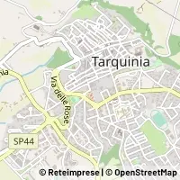 Mapa Tarquinia