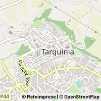 Mapa Tarquinia