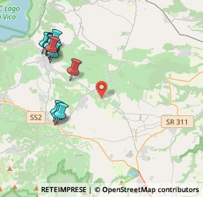 Mappa Sutri, 01037 Ronciglione VT, Italia (4.98692)