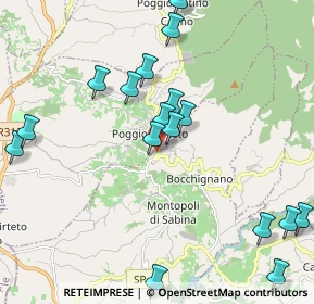 Mappa Via Roma, 02034 Poggio Mirteto RI, Italia (2.7605)