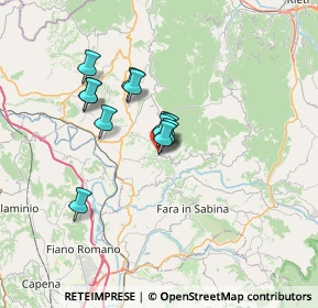 Mappa Via Roma, 02034 Poggio Mirteto RI, Italia (5.01167)