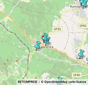 Mappa Piazza 7 Luglio, 01012 Capranica VT, Italia (3.47545)