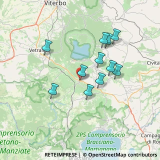 Mappa Via Ruscelli, 01012 Capranica VT, Italia (6.82091)