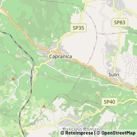 Mappa Capranica