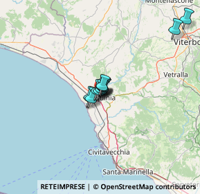 Mappa Via dello Statuto, 01016 Tarquinia VT, Italia (7.48545)