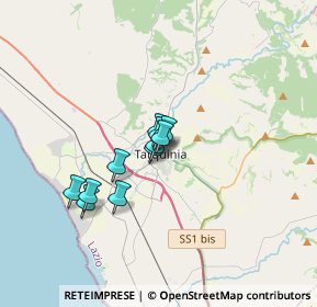 Mappa Via dello Statuto, 01016 Tarquinia VT, Italia (2.24273)