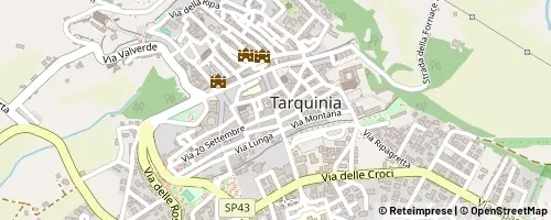 Mappa Tarquinia