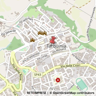 Mappa Via di S. Leonardo, 11, 01016 Tarquinia, Viterbo (Lazio)