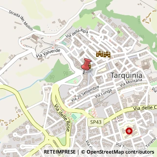 Mappa Piazza Cavour, 14, 01016 Tarquinia, Viterbo (Lazio)