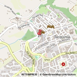Mappa Piazza Cavour, 01016 Tarquinia VT, Italia, 01016 Tarquinia, Viterbo (Lazio)