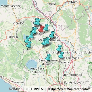 Mappa Via dei Donatori Di sangue, 01030 Castel Sant'Elia VT, Italia (10.74158)
