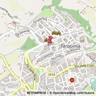Mappa Via Roma, 6, 01016 Tarquinia, Viterbo (Lazio)