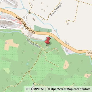 Mappa Località Monticelli, 1, 01012 Capranica, Viterbo (Lazio)
