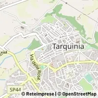 Kort Tarquinia