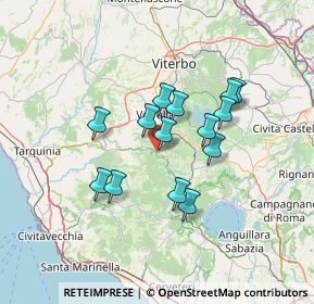 Mappa Viale S. Barbara, 01010 Barbarano Romano VT, Italia (11.36571)