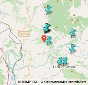 Mappa Via Campore, 02034 Montopoli di Sabina RI, Italia (3.27273)