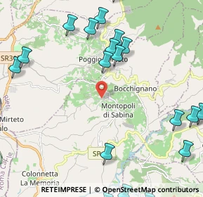 Mappa Via Campore, 02034 Montopoli di Sabina RI, Italia (3.1545)