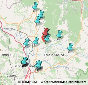 Mappa Via Campore, 02034 Montopoli di Sabina RI, Italia (8.181)