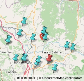 Mappa Via Campore, 02034 Montopoli di Sabina RI, Italia (9.036)