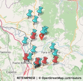 Mappa Via Campore, 02034 Montopoli di Sabina RI, Italia (8.1105)