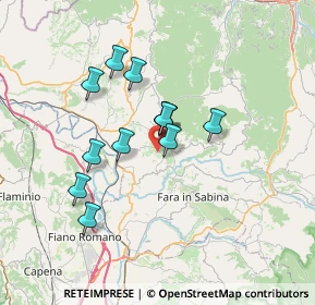 Mappa Via Campore, 02034 Montopoli di Sabina RI, Italia (5.83667)