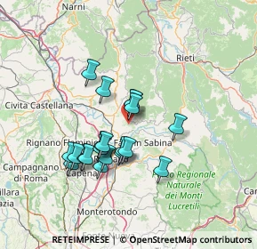 Mappa Via Campore, 02034 Montopoli di Sabina RI, Italia (12.3705)