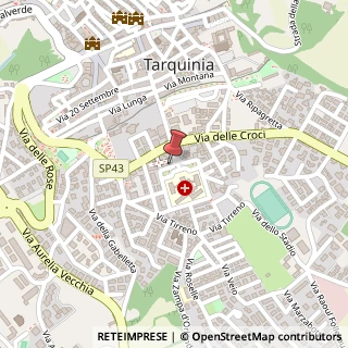 Mappa Viale Igea, 5, 01016 Tarquinia, Viterbo (Lazio)