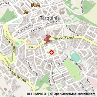 Mappa Viale Igea, 12, 01016 Tarquinia, Viterbo (Lazio)