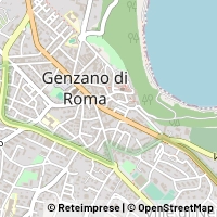 Map Genzano di Roma