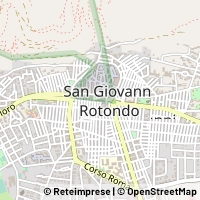 地図 San Giovanni Rotondo